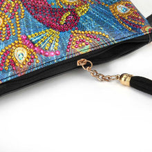 Load image into Gallery viewer, Diamond Painting Bag Red Peacock