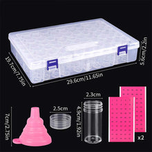 Load image into Gallery viewer, Diamond Painting XXL storage box with 80 round jars