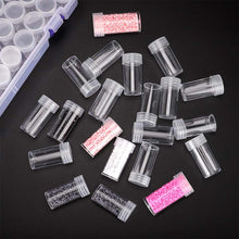 Load image into Gallery viewer, Diamond Painting XXL storage box with 80 round jars