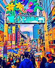 Load image into Gallery viewer, Paint by numbers | Tokyo Harajuku | advanced new arrivals landscapes cities | Figured'Art