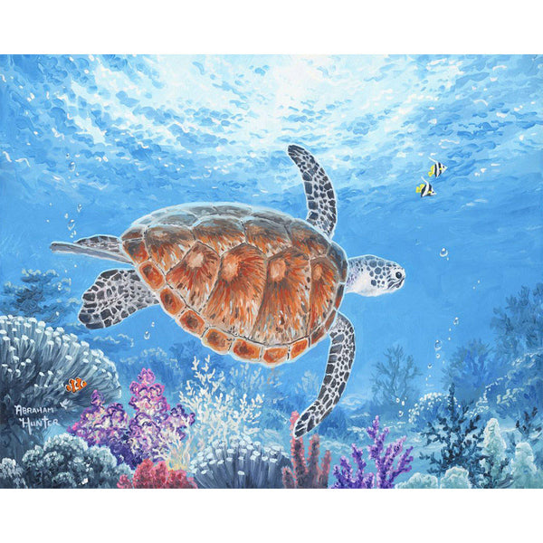 Paint by numbers Turtle Figured'Art new arrivals, advanced, animals, turtles