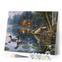 Paint by numbers Chalet Life Figured'Art new arrivals, advanced, animals, birds, ducks