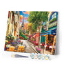 Paint by numbers Paris Alley Figured'Art new arrivals, advanced, cities