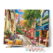 Load image into Gallery viewer, Paint by numbers Paris Alley Figured'Art new arrivals, advanced, cities