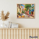 Paint by numbers Paris Alley Figured'Art new arrivals, advanced, cities