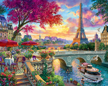 Load image into Gallery viewer, Paint by numbers Dinner By The Seine Figured'Art new arrivals, advanced, cities
