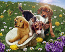 Load image into Gallery viewer, Paint by numbers | Games with friends | animals dogs flowers intermediate new arrivals | Figured'Art