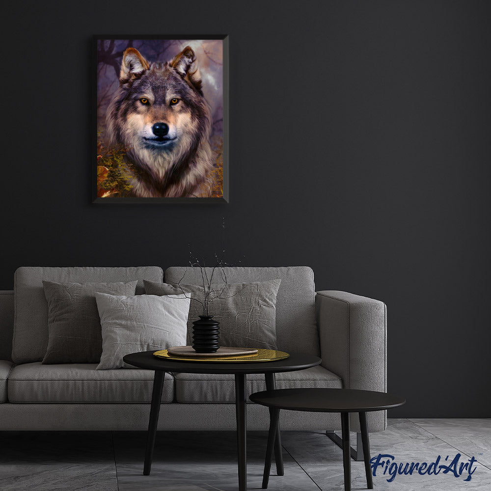 Wolf head – Figured'Art