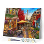 Paint by numbers | Terrace in Paris | intermediate new arrivals landscapes cities | Figured'Art