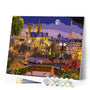 Paint by numbers | Notre-Dame and Eiffel Tower at night | advanced new arrivals landscapes cities | Figured'Art
