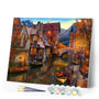 Paint by numbers | Warm canals | advanced new arrivals landscapes cities | Figured'Art