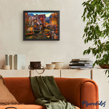 Load image into Gallery viewer, Paint by numbers | Warm canals | advanced new arrivals landscapes cities | Figured'Art