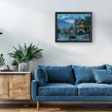 Paint by numbers | Tramway at dusk | intermediate new arrivals landscapes cities | Figured'Art