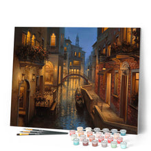 Load image into Gallery viewer, Paint by numbers | Beautiful water canals | ships and boats advanced new arrivals landscapes cities | Figured'Art