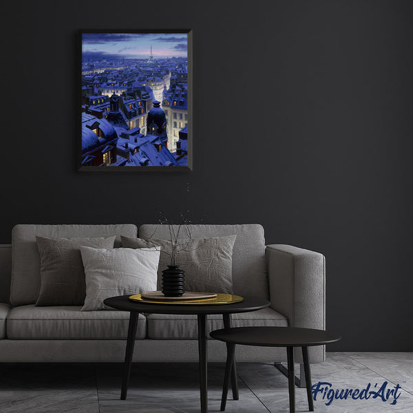 Paint by numbers | Paris Roofs | intermediate new arrivals landscapes cities | Figured'Art