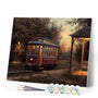 Paint by numbers | Tram station | intermediate new arrivals landscapes cities | Figured'Art