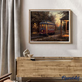 Paint by numbers | Tram station | intermediate new arrivals landscapes cities | Figured'Art