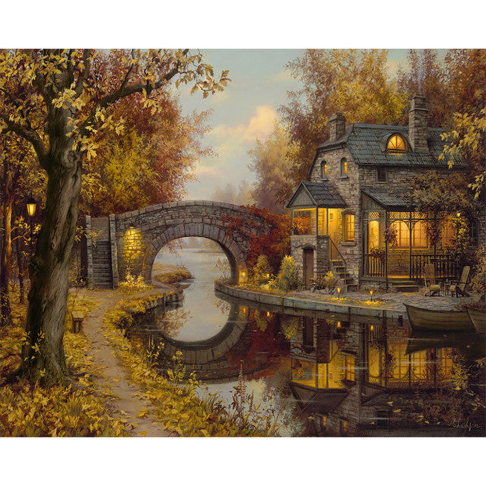 Paint by numbers | Retirement and tranquility | advanced new arrivals landscapes cities | Figured'Art