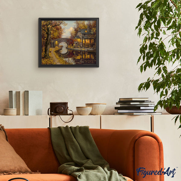 Paint by numbers | Retirement and tranquility | advanced new arrivals landscapes cities | Figured'Art