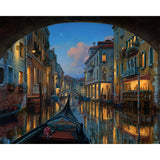 Paint by numbers | Visit of the Venice Canal | ships and boats intermediate new arrivals landscapes cities | Figured'Art