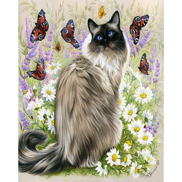 Paint by numbers | Discovery of butterflies | animals cats flowers intermediate new arrivals butterflies | Figured'Art