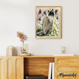 Paint by numbers | Discovery of butterflies | animals cats flowers intermediate new arrivals butterflies | Figured'Art