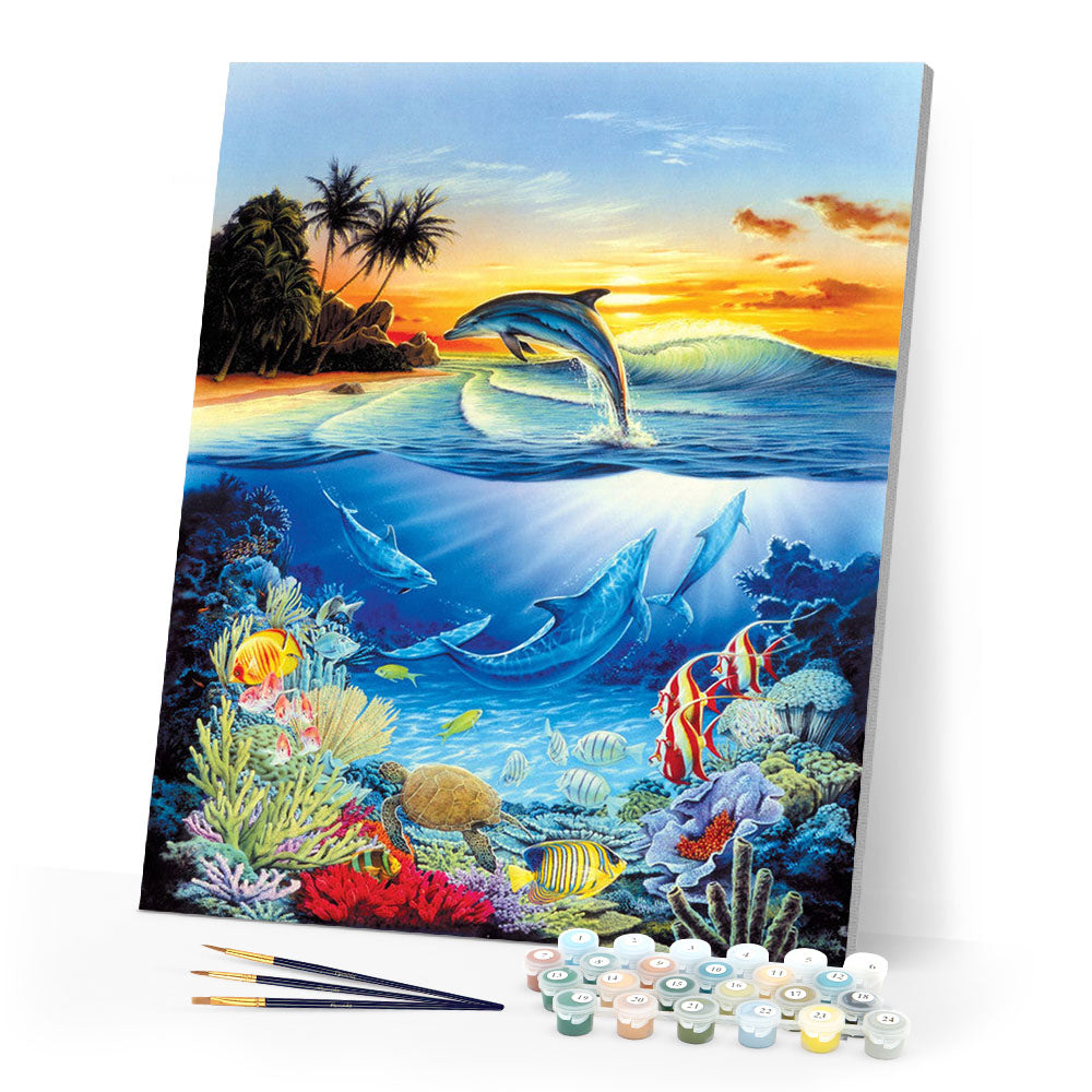 アートペイント 海 Paint by Numbers for Adults | Beach, Ocean and Sea – tagged