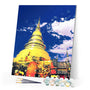 Paint by numbers | Chiangmai Temple | intermediate new arrivals landscapes cities | Figured'Art