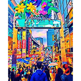 Paint by numbers | Tokyo Harajuku | advanced new arrivals landscapes cities | Figured'Art