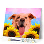Paint by numbers | Polygon Art Dog | animals dogs easy flowers new arrivals | Figured'Art
