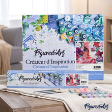 Load image into Gallery viewer, Paint by numbers | Face and flowers 2 | women flowers intermediate new arrivals portrait | Figured'Art