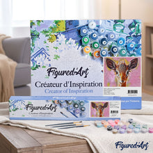 Load image into Gallery viewer, Paint by numbers | Cute doe | animals intermediate new arrivals deer | Figured'Art