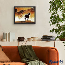 Load image into Gallery viewer, Paint by numbers | Horses in action | animals horses easy new arrivals landscapes | Figured&#39;Art