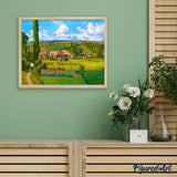 Paint by numbers | Landscape at Les Patis - Camille Pissarro | intermediate new arrivals landscapes reproduction | Figured'Art