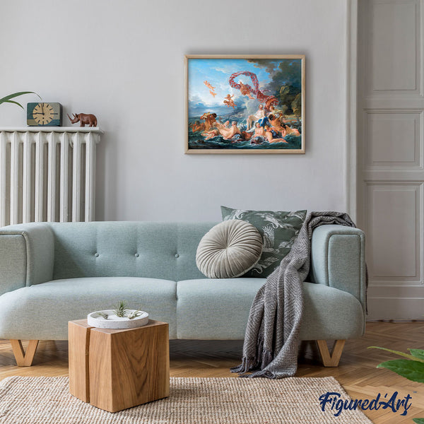 Paint by numbers | The triumph of Venus - Francois Boucher | intermediate new arrivals reproduction | Figured'Art