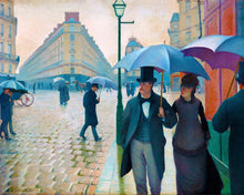 Load image into Gallery viewer, Paint by numbers | Paris street Rainy Day - Gustave Caillebotte | easy new arrivals reproduction cities | Figured'Art