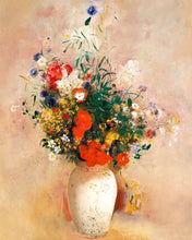 Load image into Gallery viewer, Paint by numbers | Flower vase - Odilon Redon | flowers intermediate new arrivals reproduction | Figured'Art