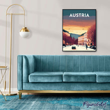 Load image into Gallery viewer, Diamond Painting - Travel Poster Vienna