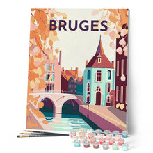 Load image into Gallery viewer, Travel Poster Bruges
