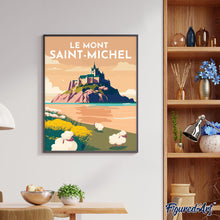 Load image into Gallery viewer, Travel Poster Mont Saint-Michel