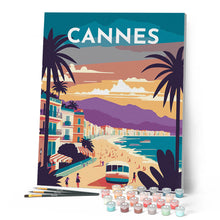 Load image into Gallery viewer, Travel Poster Cannes