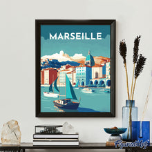 Load image into Gallery viewer, Travel Poster Marseille