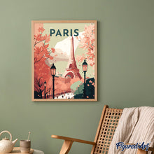 Load image into Gallery viewer, Travel Poster Paris 2