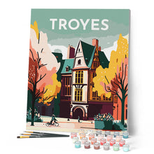 Load image into Gallery viewer, Travel Poster Troyes