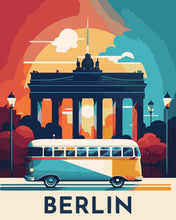 Load image into Gallery viewer, Paint by Numbers - Travel Poster Berlin