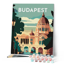 Load image into Gallery viewer, Travel Poster Budapest