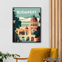 Load image into Gallery viewer, Travel Poster Budapest