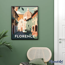 Load image into Gallery viewer, Diamond Painting - Travel Poster Florence