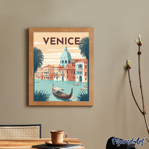 Diamond Painting - Travel Poster Venice