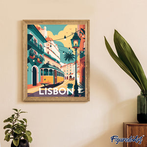Travel Poster Lisbon